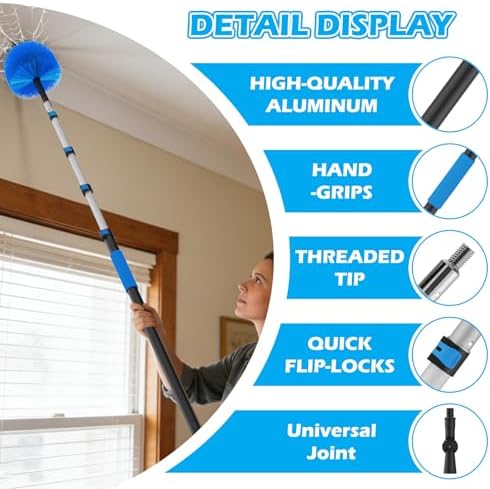 20FT Reach Extendable Ceiling Duster Kit - Image 5