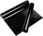 VINYL FROG Heat Transfer Vinyl Roll HTV Vinyl - 12" x5ft Black Iron on Vinyl for T-Shirts, Heat Press Vinyl for DIY Craft Designs (Black)