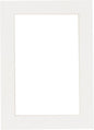 6x8 Mat for 8x10 Frame - Precut Mat Board Acid-Free Show Kit with Backing Board, and Clear Bags Textured White 6x8 Photo Matte Made to Fit a 8x10 Picture Frame Matboard for Framing, Pack of 1 Mat