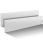 2 Pack 5052 Aluminum Sheet Metal 2" x 12" Aluminum Plate 1/8 (0.125'') Inch Thickness Rectangle Metal Panels for Industry Crafting Handcraft DIY Projects