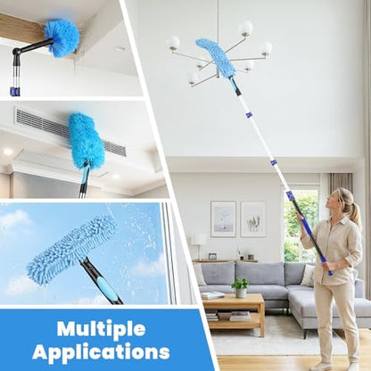 25ft High Reach Extendable Duster Kit - Image 6