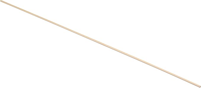 Dowel Rods Wood Sticks Wooden Dowel Rods 1/8 x 24 Inch Unfinished Hardwood Sticks for Crafts and DIYers 25 Pieces by Woodpeckers