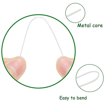 CCINEE 24 Gauge White Floral Wire Stem for Flower Arrangement Craft Supply,16 Inch,200PCS