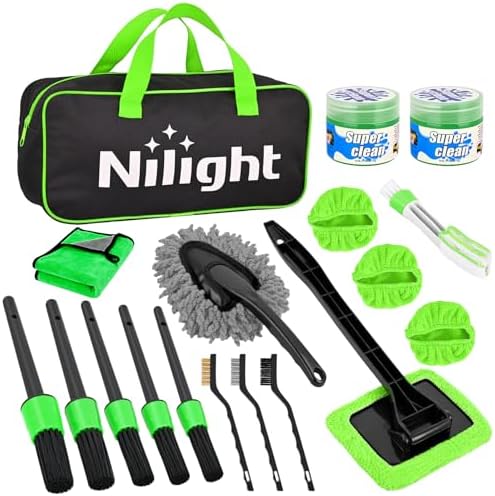 Nilight 15PCS Car Detailing Kit by Nilight