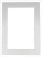 5x7 Mat for 8.5x11 Frame - Precut Mat Board Acid-Free Metallic Silver 5x7 Photo Matte For a 8.5x11 Picture Frame, Premium Matboard for Family Photos, Show Kits, Art, Picture Framing, Pack of 1 Mat