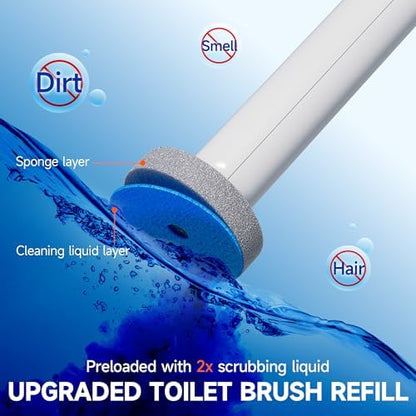 CTIME - 36 Replacement Toilet Brush Heads, Suitable - Image 5