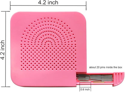 XIWUMOER 8PCS,Quilling Needles,Quilling Knitting Board,Quilling Kits,Paper Quilling Tools,Quilling Curling Coach,Paper Craft DIY Tools,Assorted Sizes Rolling Curling Quilling Needle Pen, (Pink)