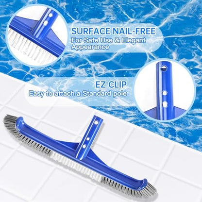 Pool Brush Head, 17.5" Pool Brushes - Image 3