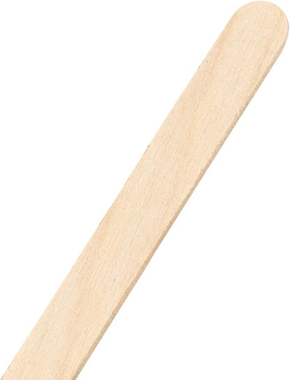 2000 Pieces Wood Craft Sticks, 4.5 Inch, Natural Color, Ice Cream Wooden Sticks for DIY Crafts and Art Projects