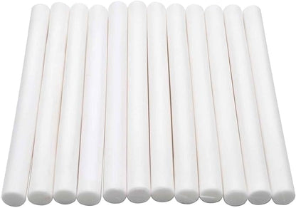 Large Glue Gun Sealing Wax Sticks for Envelope Wedding Invitation Sealing Decoration - Pack of 12 - White
