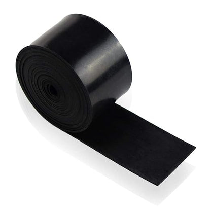 DOBTIM Thin Solid Neoprene Rubber Strips 1/16 (.062)" Thick X 2" Wide X 110" Long, Rubber Sheets, Rolls & Strips Use for Gaskets, Sealing, Bumpers, Protection, Abrasion, Flooring