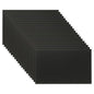 PATIKIL 2.1x3.3 Inch Anodized Aluminum Sheet Metal, 20Pcs Laser Plates Engraving Blanks 0.5MM Thin Rectangle for Crafting DIY House Laser Engraving, Black