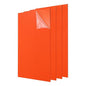 uxcell 4Pcs Acrylic Sheets 12x6 Inch Acrylic Panel 1/8 Inch-3mm Plastic Board for Picture Frames Sign Holders DIY Display Projects Craft, Orange