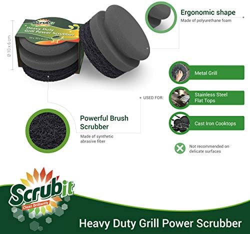 SCRUBIT Grill Cleaning Brush - Image 4