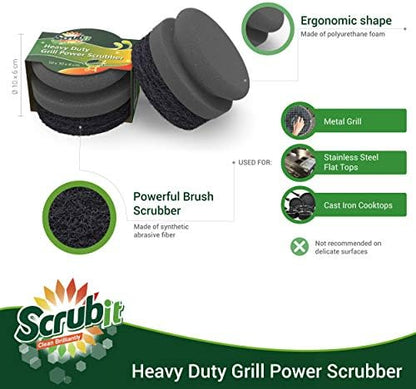 SCRUBIT Grill Cleaning Brush - Image 4