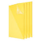 uxcell 4Pcs Acrylic Sheets 12x6 Inch Acrylic Panel 1/8 Inch-3mm Plastic Board for Picture Frames Sign Holders DIY Display Projects Craft, Clear Yellow