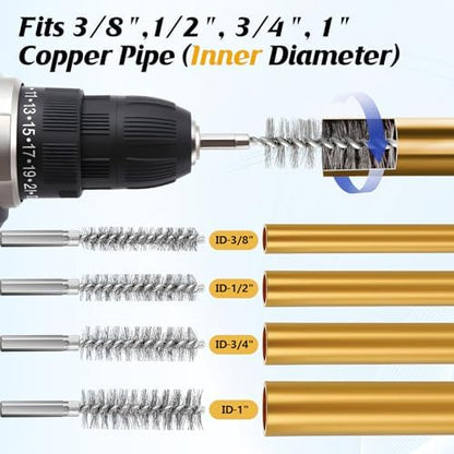 Copper Pipe Cleaner for Drill Set - Image 4