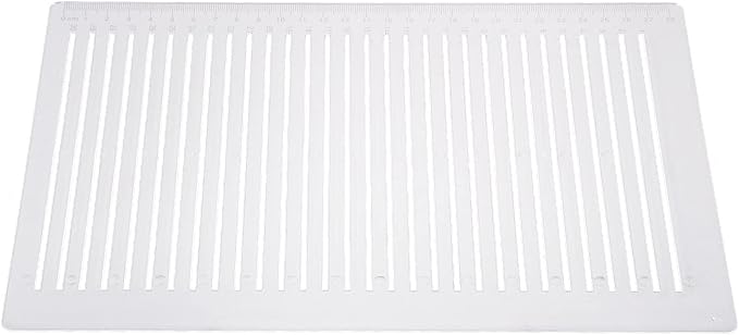 Ciieeo Lettering Stencils Straight Line Stencil Calligraphy Paper Address Stencil for Envelope Small Ruler for journaling Template Ruler Plastic