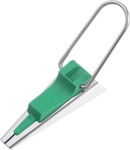 HARFINGTON Bias Tape Maker Kit 6mm Single and Double Fold Fabric Bias Binding Maker Sew Tool for Fabric Quilting Sewing Crafting DIY, Green