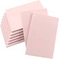 SGHUO 8pcs 4"x6" Rubber Carving Blocks, Soft Linoleum Block for Printmaking, Rectangle Linocut Blocks Stamp Carving Tools, Easy Cut Lino Blocks Crafts Making Kit (Pink)