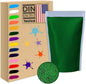 2.2lb/1kg green Holi color powder rangoli non toxic bulk organic washable natural gender reveal decorations colour war kids dog animal summer camps festivals gift run gulal