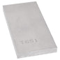 6061-T651 Aluminum Sheet 6 x 12 x 1Inch (25.4MM) Flat Plain Thickened Aluminum Plate with Protective Film, Industrial Grade
