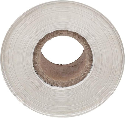 Zerodis Hot Stamping Foil Paper, 3cm Width 120 Meter/Roll Hot Foil Stamping Paper Roll PU Heat Transfer Anodized for Hot Foil Stamping Machine(White)