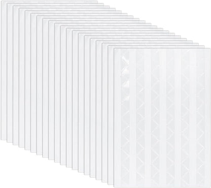 Mabor 2040Pcs Photo Corners for Scrapbooking, Self Adhesive Scrapbook Photo Corner Stickers, Clear Picture Mounting Corners Stickers for DIY Album Journal Memory Books
