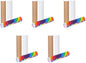 BESTonZON Blank DIY Kaleidoscope Kit, 15 PCS Variety Kaleidoscope Tool, DIY Kit Preschool, Classic s Making Material for Making Teaching