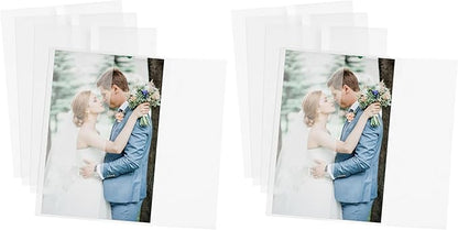 Vellum Paper 5x7 Pre-Folded - Goefun 120 Sheets Vellum Jackets for 5x7 Invitations 115GSM Translucent Paper for Invitations Wraps, Greeting Cards, Envelope Liners, Wedding, Baby Shower (Pack of 2)