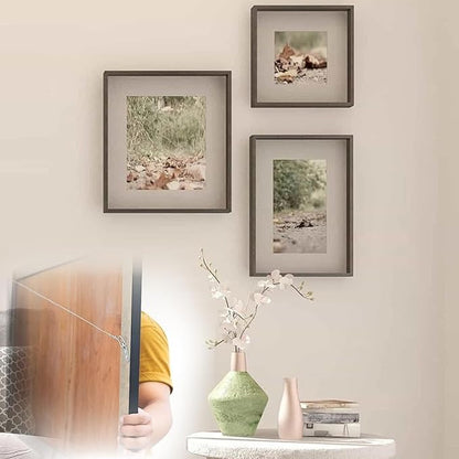 SDTC Tech Picture Wire Hanging Kit Supports Up to 40lbs with D-Rings, Wall Hanging Hooks, 50ft Stainless Steel Wire Rope, Level, Aluminum Crimping Loop Sleeve & Screws for Painting Photo Mirror Frame