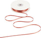 HUIHUANG Solid Color Satin Ribbon 1/8 inch x 100 Yards Roll Double Face Satin Ribbon for Crafts (Rust)