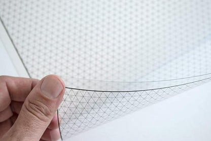 Koala Tools | Geometric Grid Transparency Sheets (Variety Pack of 4) - 8.5" x 11" | Overhead Projector and Light Box Transparencies - Tracing Film for Sketching & Drawing
