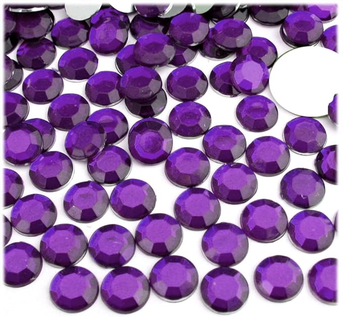 The Crafts Outlet 144pc Rhinestones Round 10mm - Pastel Assortment