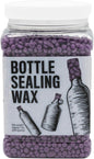 Blended Waxes, Inc. Bottle Sealing Wax, Pastille Wax Seal Beads For Wine, Beer, and Liquor Bottle Sealing, Seals Between 25-30 Bottles, 1 lb, Purple
