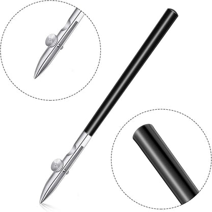 Zonon 6 Pieces Art Ruling Pen 3 Sizes Masking Fluid Pen and 50 x 35 x 5 mm Glue Residue Eraser, Ruling Ink Set for Watercolor Drawing Mounting Art Artists Supplies, No ink(Black)