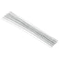 PATIKIL 22 Gauge 16" Floral Stem Wire, 100 Pcs Paper Wrapped Iron Artificial Flower Stem Accessories for DIY Bouquet Stem and Craft Decoration, White