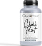 GRANOTONE Chalk Paint for Furniture | Matt-Finish Water-Based Acrylic Paint for Wood, Walls, Metal, Glass, Paper, Fabric Canvas | Maximum Coverage Chalk Paint for Kids & Adults, 120 Ml (FRENCH GREY)