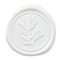 PONATIA White Wax Seal Stickers - 50 Pcs Self- Adhesive Wedding Invitation Seal Stickers, Perfect for Invitations, Envelopes Christmas Cards, Gift Wrapping, Party Menu Decor