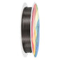 0.6 mm/22 Gauge Copper Wire for Jewelry Making, 13.1FT Copper Beading Craft Wire for Jewelry/Weaving/DIY Crafting/Planting, Color-Retaining [4M, Metallic Black]