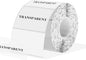 3x2 Inch Transparent Thermal Labels Stickers, Self-Adhesive Clear Waterproof Direct Thermal Label Stickers for Packaging, Shipping, Barcode, Address