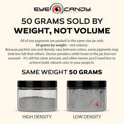 Eye Candy Pigments Premium Green Mica Powder - Imperial Jade (50gr) - for Epoxy, Resin, Soap, Paint, Woodworking, Acrylic Pouring, Bath Bombs, Fishing Lures - DIY Arts and Crafts Additive