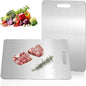 Titanium Cutting Boards for Kitchen,Katuchef Titanium Cutting Board,Non toxic Doubld-Side Available Chopping Boards, Easy to Clean and Store(1PC-XL:18.11 * 11.81)