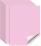 Printable Sticker Paper, 20 Sheets Pink Printable Sticker Paper, Laser/Inkjet Printing- Matte Pink, Letter Size (8.5" x 11")