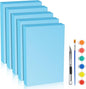 LuckyFoam Blue 5 Pack 12x7.5x1.5 inch Foam Sheets 1.5 Inch Thick Polystyrene Rectangles XPS Foam Board Craft for Insulating DIY Modeling Art Supplies