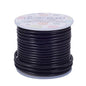 BENECREAT 9 Gauge Jewelry Craft Aluminum Wire 55 Feet Bendable Metal Sculpting Wire for Halloween Craft Floral Model Skeleton Making (Black, 3mm)