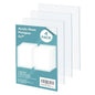 Egofine Plexiglass Sheets Acrylic Sheets 4 Pack of 5x7’’ 0.04 Thick Clear Plastic Cast Transparent Plexi Glass for Crafting Projects, Replacement Picture Frame Glass, DIY Display, Easy to Cut