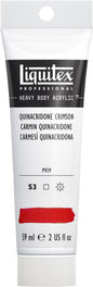 Liquitex Professional Heavy Body Acrylic Paint, 2-oz (59ml) Tube, Quinacridone Crimson