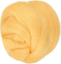 PATIKIL Wool Roving Yarn, 250G/8.8OZ Felting Wool Pure Roving Yarn, Yellow
