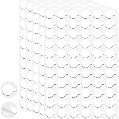 Sticky Tack Dots Easy to Peel, Clear Museum Putty Glue Gel Double Sided Mounting Sticky Tack for Action Figures Wall Hanging, Crafts, Balloons, Poster, Decorations
